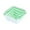 Green, variant on Disposable Meal Prep Containers with Lids | Disposable Containers with Lids | Green Checkered Plastic Storage Containers for Camping Picnics Takeout Fruit Bento 10 Pack