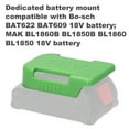 thumbnail image 3 of Labymos 5pcs Lithium-Ion Batteries Storage Bracket Dedicated Battery Clip Battery Mount Dock Holder Replacement, 3 of 8
