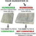 thumbnail image 2 of HQRP Water Filter for Panel Aprilaire 10 fits Aprilaire 110, 220, 500, 500A, 500M, 550, 550A, 558 Humidifiers, 2 of 8