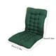 thumbnail image 3 of Cojín para Silla con Soporte Lumbar, Almohadón de Asiento Grueso en Nylon Spandex, 70 x 35 cm para Oficina, Dormitorio, Uso en Todas las Estaciones, 3 of 6