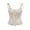 Beige, variant on SBYOJLPB Shaper Plus Size Fashion Women Style Printing Backless Ribbon Waist Camisole Shapewear Tops White 2(XS)