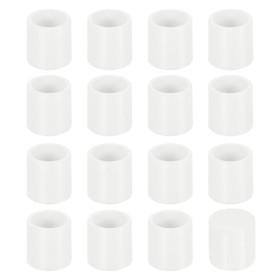 76 Pack Chair Leg Caps, 10mm (2/5 Inch) Non-Slip Chair Leg Tips, White