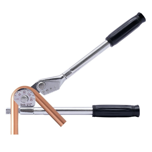Tube Bender 180º Plumbing A/C Refrigeration Copper Aluminium Pipes 5/16"
