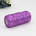 thumbnail image 2 of BUYISI 100m Rope Luxury Thread Wrapping Rope for Jewelry Making Lanyard Cord DIY Purple, 2 of 8