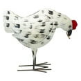 thumbnail image 3 of Rustic Arrow 10242 Metal Chicken Eating for Decor, 3 of 3