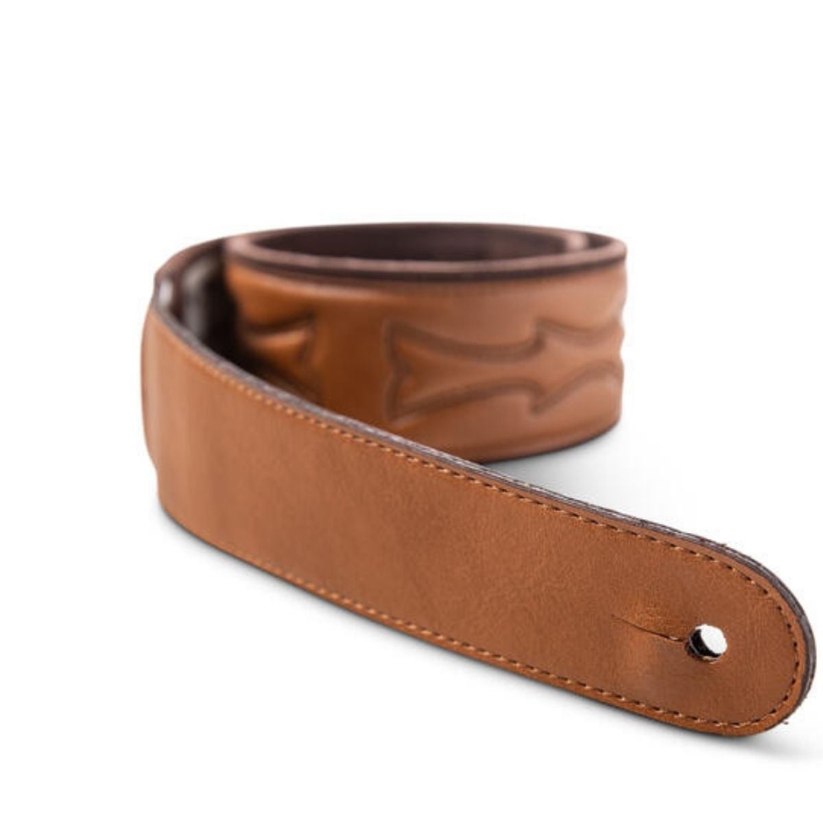 Taylor Vegan Leather Guitar Strap - Tan 2.75" (4202-27)