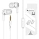 thumbnail image 5 of Auriculares intrauditivos compatibles con cancelación de ruido: auriculares con tapón para los oídos aislantes (negros), 5 of 5