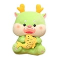 thumbnail image 4 of DOLITY 2024 Dragon Year s Doll Lovely Dragon Plush Toy for Bedroom Party Desktop 35cm, 4 of 8