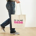 thumbnail image 4 of CafePress - Live Love Spoil Nana Tote Bag - Unisex Canvas Tote Bag, Beige, 1-Piece, 4 of 7
