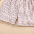 thumbnail image 5 of RUTAYY Toddler Baby Girl Shorts Casual Summer Flower Elastic Waist Ruffle Hem Shorts Bottoms Trouser Classic Pants, 5 of 7