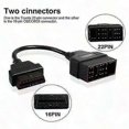 thumbnail image 2 of Toyota OBD1 to OBD2 Adapter Cable 22Pin to 16Pin Diagnostic Scanner Converter 0729 Edition, 2 of 5