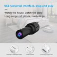 thumbnail image 4 of Yazoeia Door Viewer, 1080P 2MP AI Human Detection Night Vision 120 Degree Wide Angle Loop Recording Door Viewer for HomeEye App, Up to 256G Memory Card (128G) CJC912-186672, 4 of 9