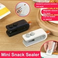 thumbnail image 6 of Mini Bag Sealer with Cutter and Magnet, Rechargeable Mini Heat Sealer & Cutter, Magnetic Portable Resealer Bag Sealer Handheld for Snacks, Chips, Food Freshness Storage, 2 Pcs, 3.74x1.57x1.37", 6 of 8