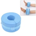 thumbnail image 3 of Foot Elevator Support Leg Hand Rest Cushion Foam with a Fixing Strap for Rest Sleep Preventing Ulcers Sores Blue, 3 of 8
