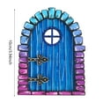thumbnail image 5 of Miniature Elf Door Gnome Door Garden Decoration Miniature Door For Outdoor Tree Decoration Craft, 5 of 5