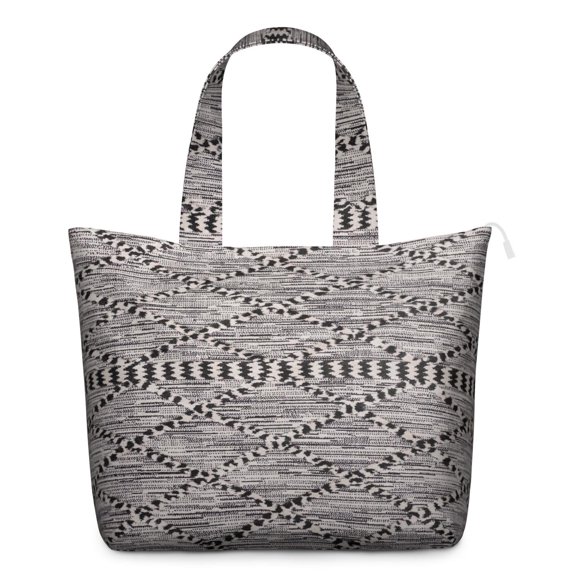 Fourre-tout Artistique Abstrait pour Femmes, Sac de Voyage Bohème de Fin de Semaine, Sac de Sport Ethnique Géométrique à Motif Floral pour la Randonnée, le Yoga et les Aventures d'Affaires