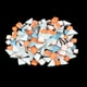 thumbnail image 3 of Azulejos de mosaico surtidos de 200 g para manualidades decorativas y de cristal. Naranja azul, 3 of 8