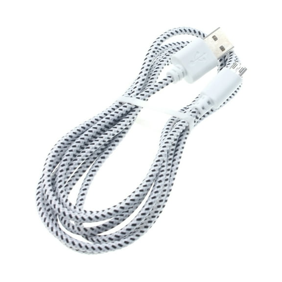 MicroUSB 6ft USB Cable Charger Cord Power Wire K6W for Samsung Galaxy Tab S2 9.7 S 8.4 SM-T700 NOOK 8.0 (SM-T710) E NOOK 9.6 (SM-T560) 4 NOOK 7.0 (SM-T230) A 10.1 (2016) 3 8.0 7.0 Sky, S7 S6