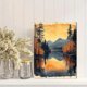 thumbnail image 2 of Qisvanset Framed Canvas Wall Art 12x16 Inch Vintage Autumn Lake Mountain Forest Nature Art, 2 of 5