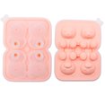 thumbnail image 3 of 1pc, Cute Teddy Bear Ice Cube Making Mold, Ice Cube Mold Ice Cube Making Tool Splash-proof Refrigerator Ice Mold Tray For Frozen Cocktail Whiskey Coffee, 3 of 5