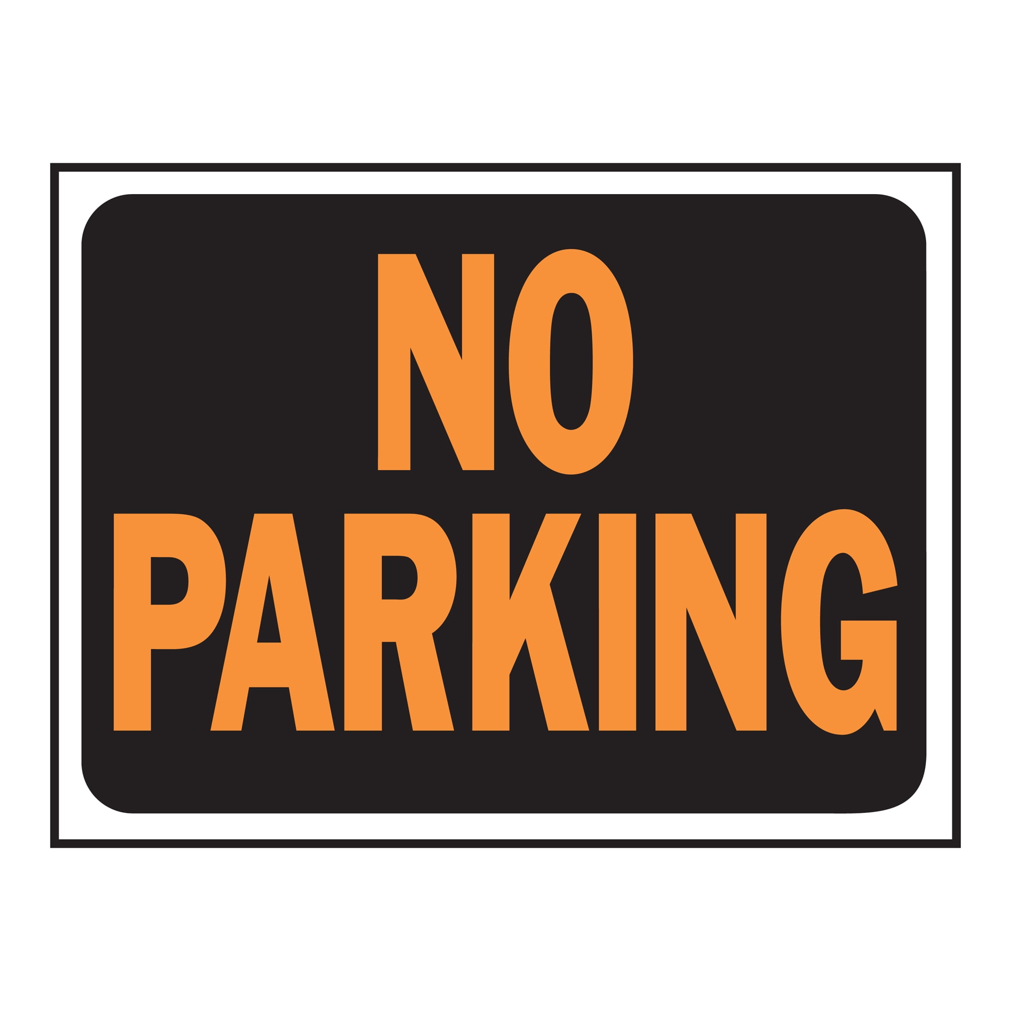 No Parking Sign by Generic