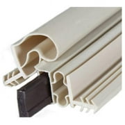 Frost King MDS17H Magnetic Door Seal Replacement for Kerfed Doors, 2 pcs-7 ft, 1 pc-3 ft, White Weather Stripping