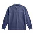 thumbnail image 4 of TOUMENY Men Zip Up Jacket Casual Lightweight Slim Fit Collared Long Sleeve Coat with Pocket Outdoor Travel Spring Fall Winter Jackets for Men Navy XXL, 4 of 7