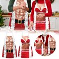 thumbnail image 1 of Couple Aprons With Santa Style Design Festive Holiday Cooking Aprons With Trim And Belt Buckles Kitchen For And Custom Aprons for Men Bar Aprons for Men Men Cooking Aprons Kitchen Smocks for Women, 1 of 4