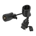 thumbnail image 1 of Conector adaptador de remolque de 7 vías de hoja plana a 4 vías a prueba de polvo para automóviles, camiones, vehículos recreativos, 1 of 14