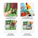 thumbnail image 5 of Libro de tela interactivo para bebés | Libro de actividades sensoriales masticable e irrompible con colas y sonido | Libro de cuentos de tela suave para aprendizaje temprano, 5 of 6