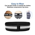 thumbnail image 4 of Hip Belt, Pelvic Brace Elastic Breathable Adjustable Multipurpose Stable Lightweight  For Men Women For Lower Back Pain, 4 of 8