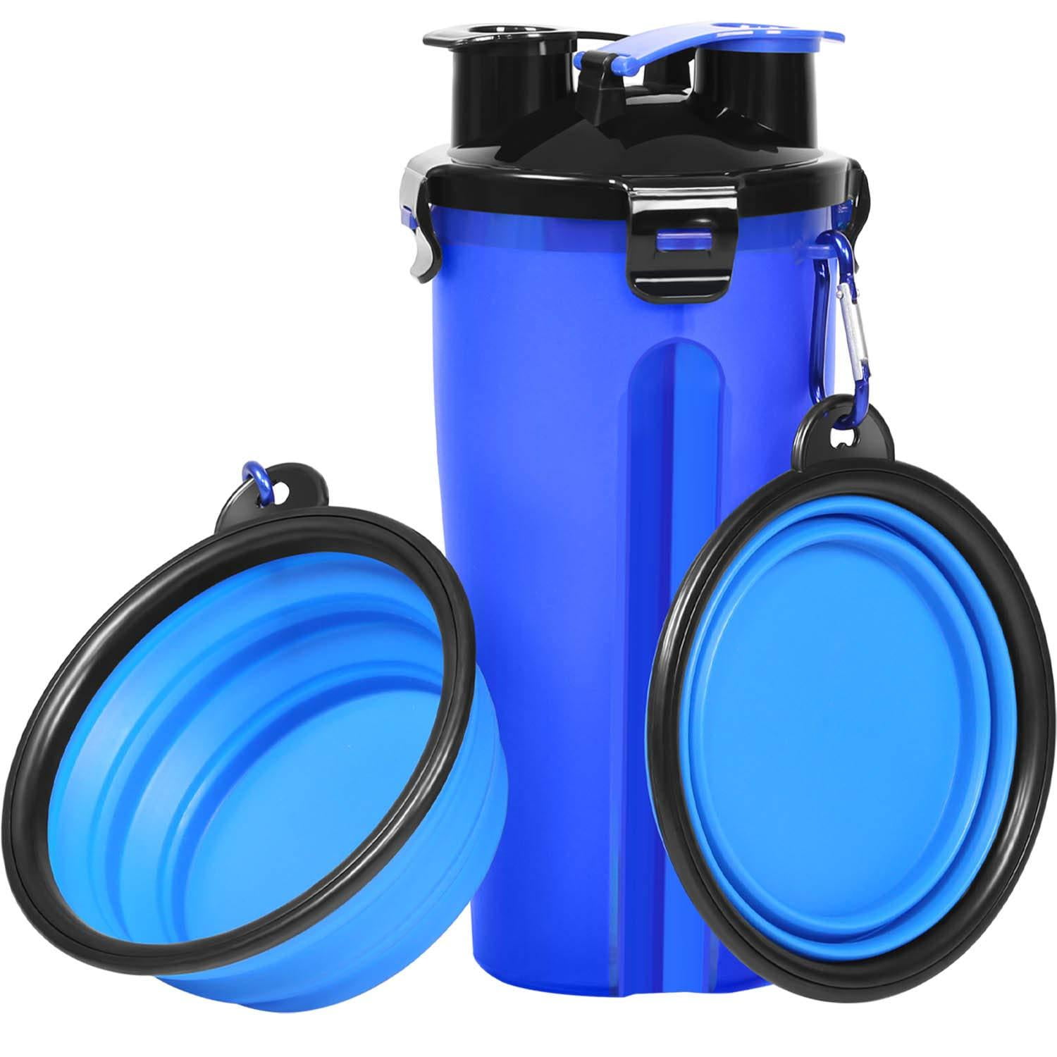 travel dog bowl water bottle