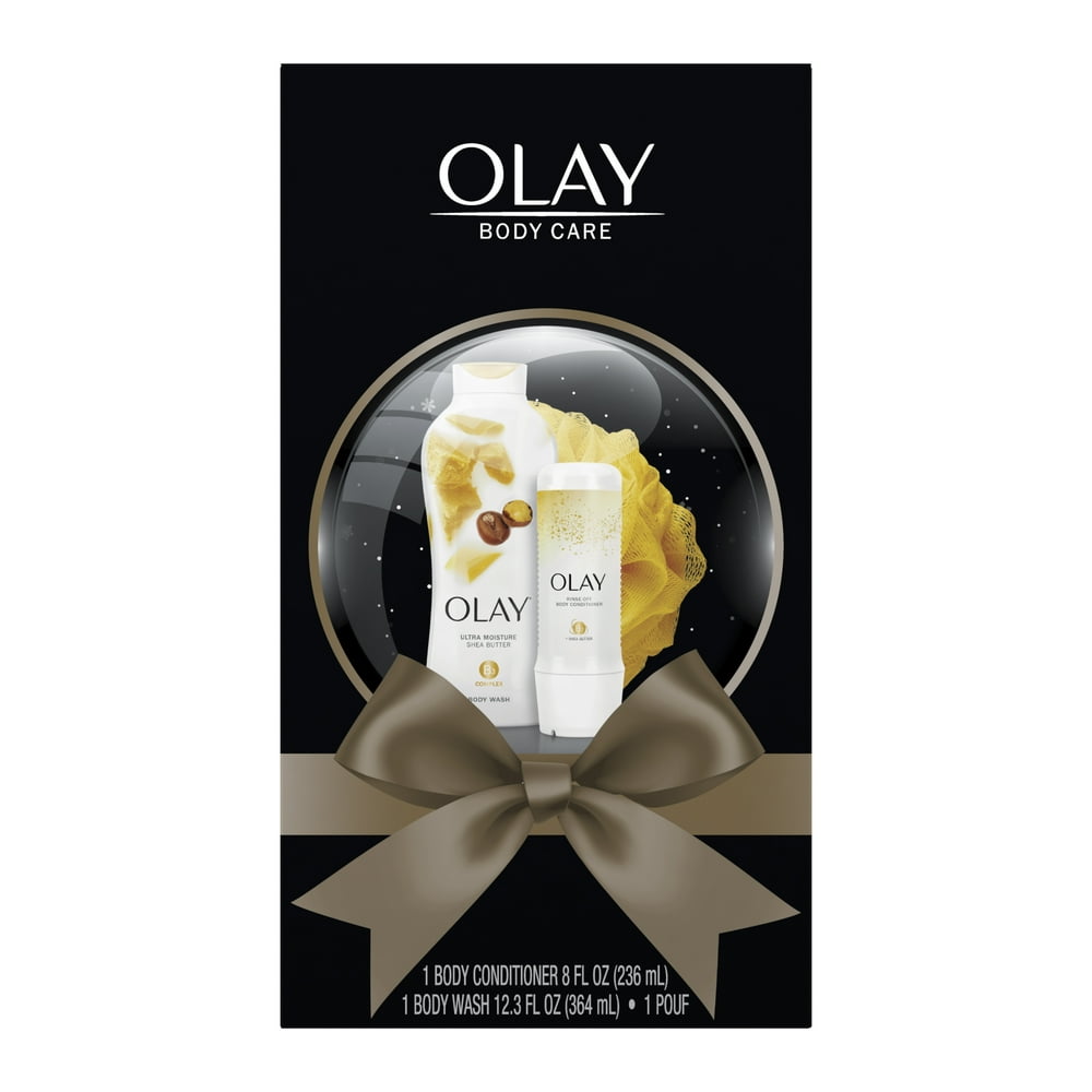 Olay Holiday Gift Set Ultra Moisture Body Wash with Shea