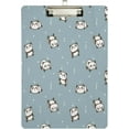 thumbnail image 2 of Coolnut Cute Cartoon Panda Acrylic Clipboard with Low Profile Gold Metal Clip Standard A4 Letter Size Decorative Clipboards for Office,Jobsite,Medical,School, 2 of 7