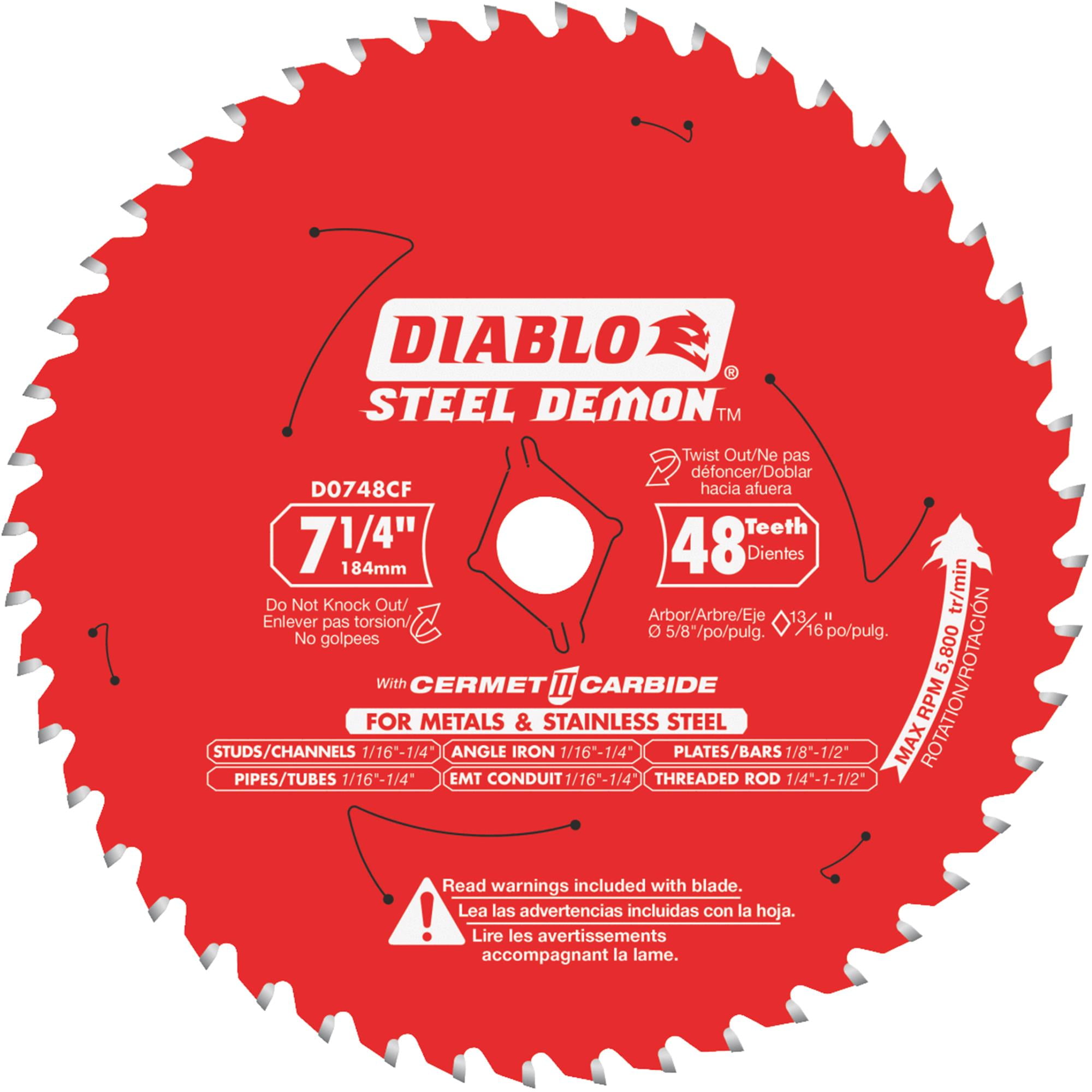 diablo steel demon 7-1/4 diablo steel demon 7-1/4