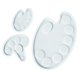 thumbnail image 1 of 3x Diy Color Palette Resin Epoxy Mold Paint Palette Silicone Mould Art Supplies, 1 of 5