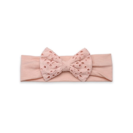 Carter s Child of Mine Baby Girls Texture Bow Headwrap  1 Pack  Size 0-12M
