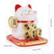 thumbnail image 1 of Adorable Columpio Con Energía Solar, Decoración Para El Hogar Del Coche Del Gato De La Fortuna Que Hace Señas De La Suerte, Con Plástico De , Ahorro De Energía,, 1 of 7