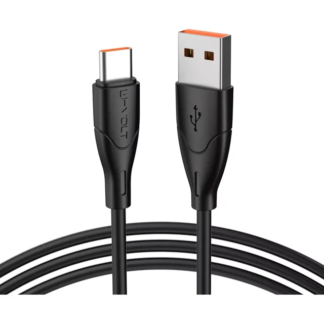 Cable Usb A Tipo C 2 Metros Datos Carga Rápida 2.4a U-volt