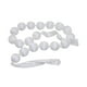 thumbnail image 5 of Guirnalda de bolas de espuma, adornos suaves hechos a mano, proyectos de bricolaje, decoración de bodas, pancarta de bolas de espuma para fiestas, Blanco, 5 of 8