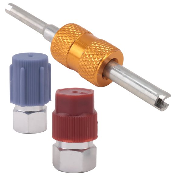 Kit de Conversión R12 A R134a, Adaptador Adaptación CA, Hembra 1/4 Pulgada, para Refrigerante Aire Acondicionado Automático