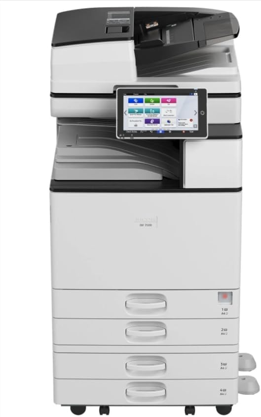 RICOH IM C3000 Color Laser Multifunction Copier – 30 ppm, Copy, Print, Scan, Auto Duplex, Network Connectivity, WiFi