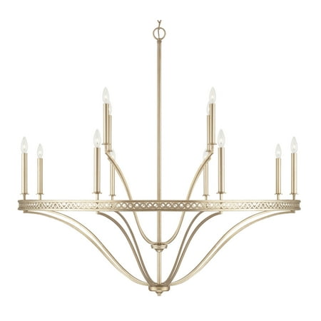 

Capital Lighting 443101 Isabella 12 Light 52 Wide Taper Candle Chandelier - Gold