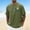 Army Green1, variant on Kojanyu Men's Baseball Raglan T-Shirt 3/4 Sleeve Athletic Jersey Casual Sports Tee Moisture Wicking Plus Size S-5XL