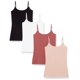 thumbnail image 1 of Pack de 4 Camisetas Ajustadas Amazon Essentials Talle M, 1 of 7