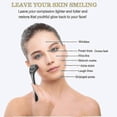 thumbnail image 4 of Derma Roller 0.75mm, 540 Titanium Microneedle Roller For Face Facial Wrinkles Hair Loss Stretch Marks Hair Regrowth Micro Needles Professional Microne, 4 of 5