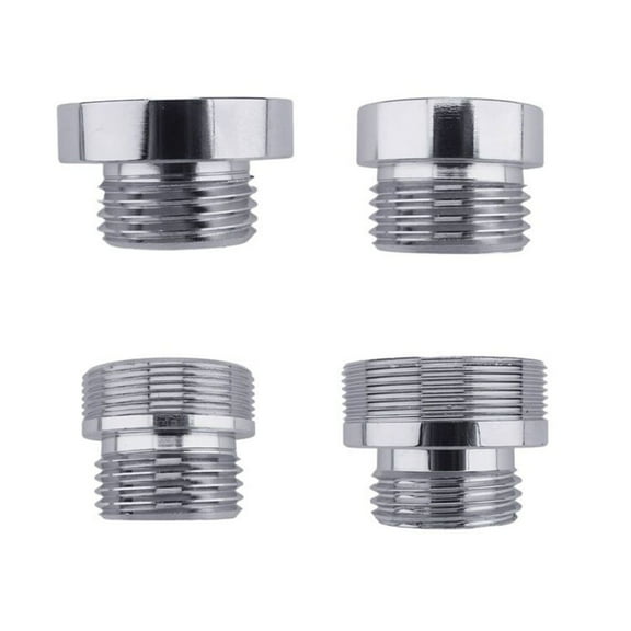 4pcs Male And Female Shower And Faucet Filter Adapter For Hard Water Softeners