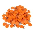 thumbnail image 3 of 100 Pcs Door Lock Key Fobs 125KHz Read Only Smart Contactless Proximity ID Card Access Control Tag Orange, 3 of 14