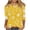 Multicolor, variant on MELDVDIB Womens Blouse Fashion Easter Printed Crew Neck 3/4 Sleeve Loose Summer Tops Solid Color Basic Holiday Shirts