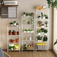 thumbnail image 2 of 6-Shelving Unit, Adjustable Wire Shelving, Metal Wire Shelf with Shelf Liners and Hooks for Kitchen, Closet, Bathroom, Laundry, White, 21" W x 11" D x 69" H, 2 of 14